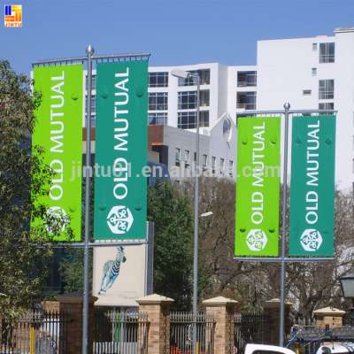 Outdoor advertising display graphic designing outdoor hanging street banner