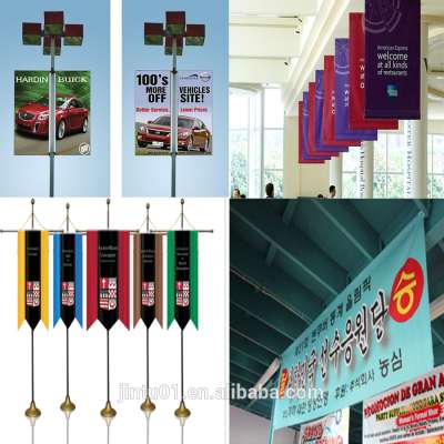 advertising custom printed beach flag teardrop flag banners with pole